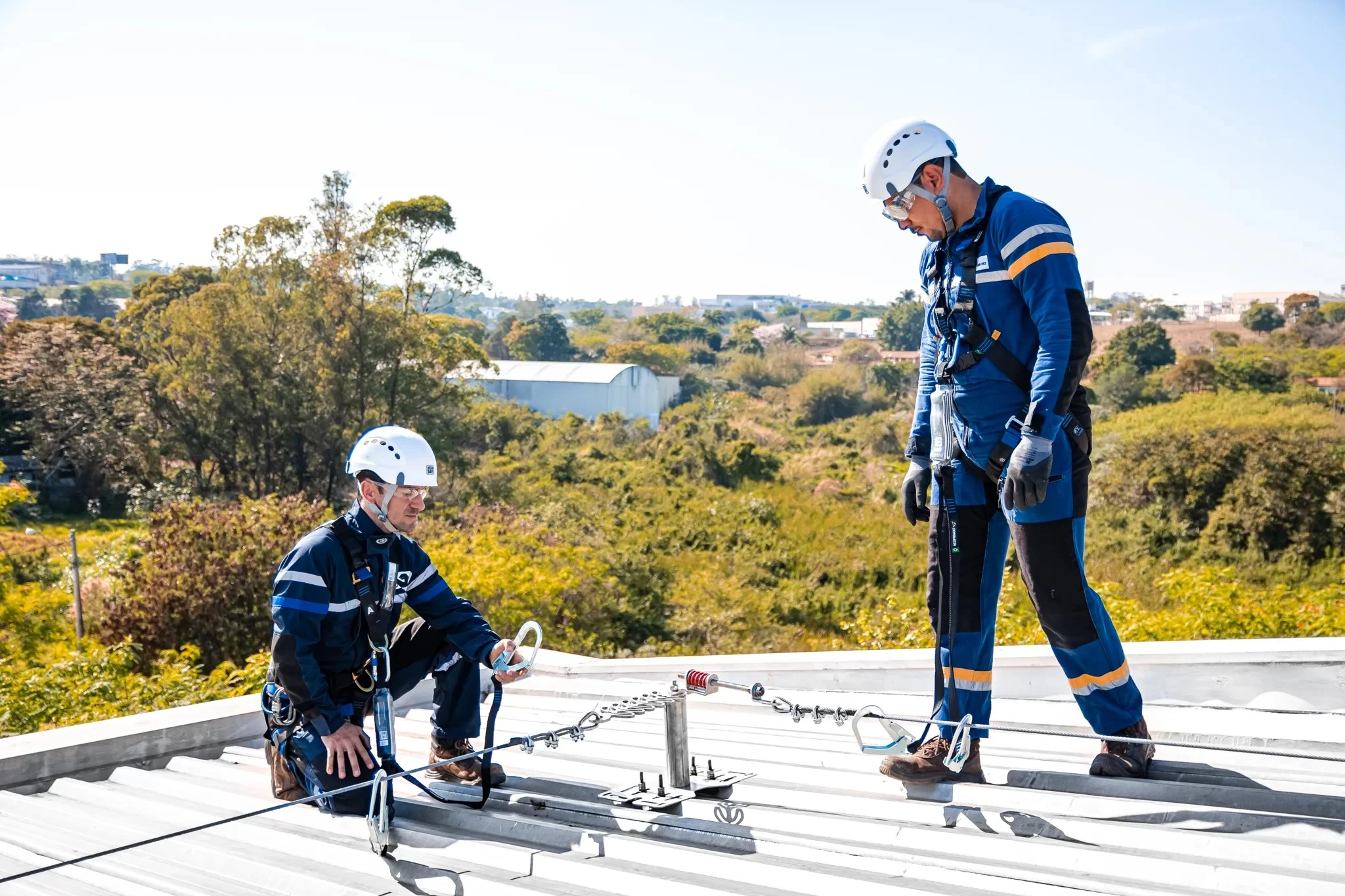 Equipamento de segurança para trabalho em altura em São Paulo